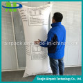 Белый Сплетенный PP сепарационный материалы подушки безопасности для транспорта